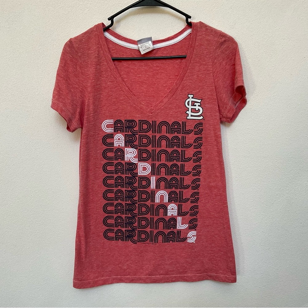 Campus Lifestyle MLB Red St. Louis Cardinals Graphic T-Shirt Size M Baseball